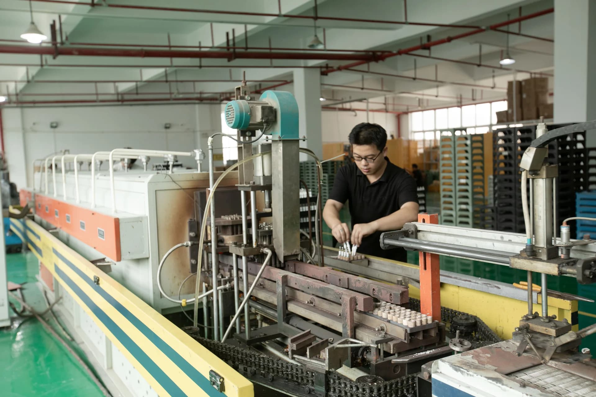 Production line operation